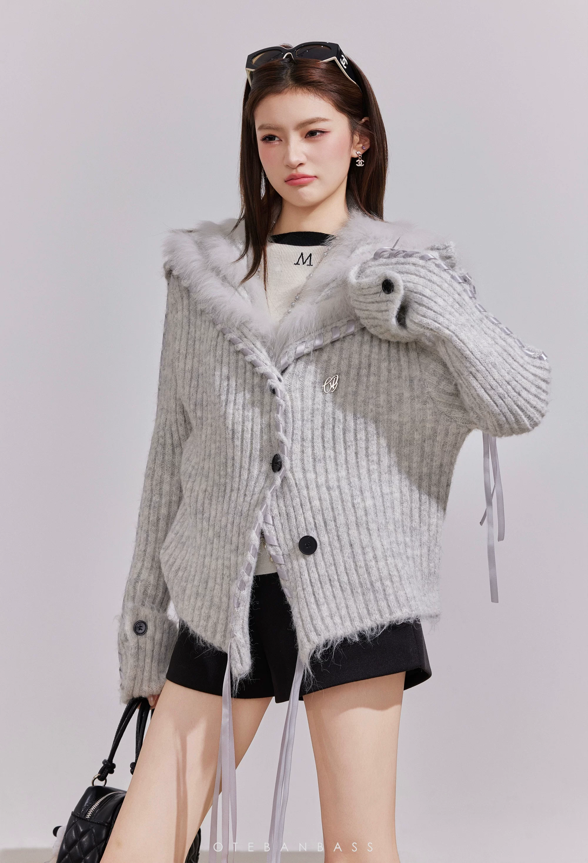 OTEBANBASS Reversible Light Brown Coat (2color)