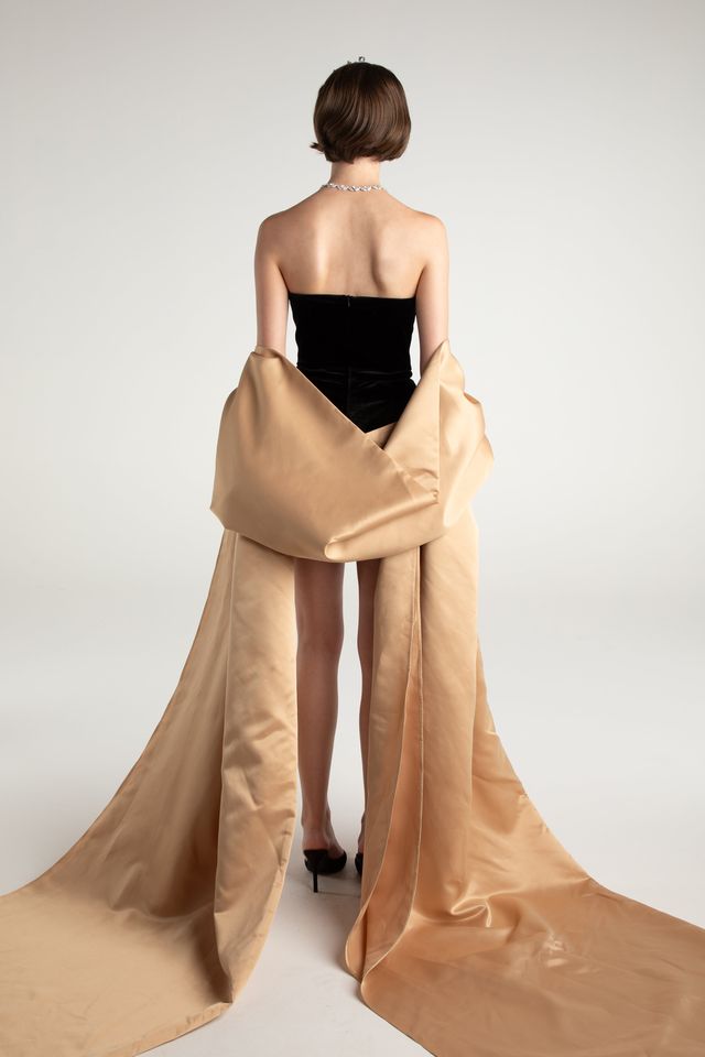NJ Amanda Velvet Jumpsuit OR Florence Gloves with Shawl