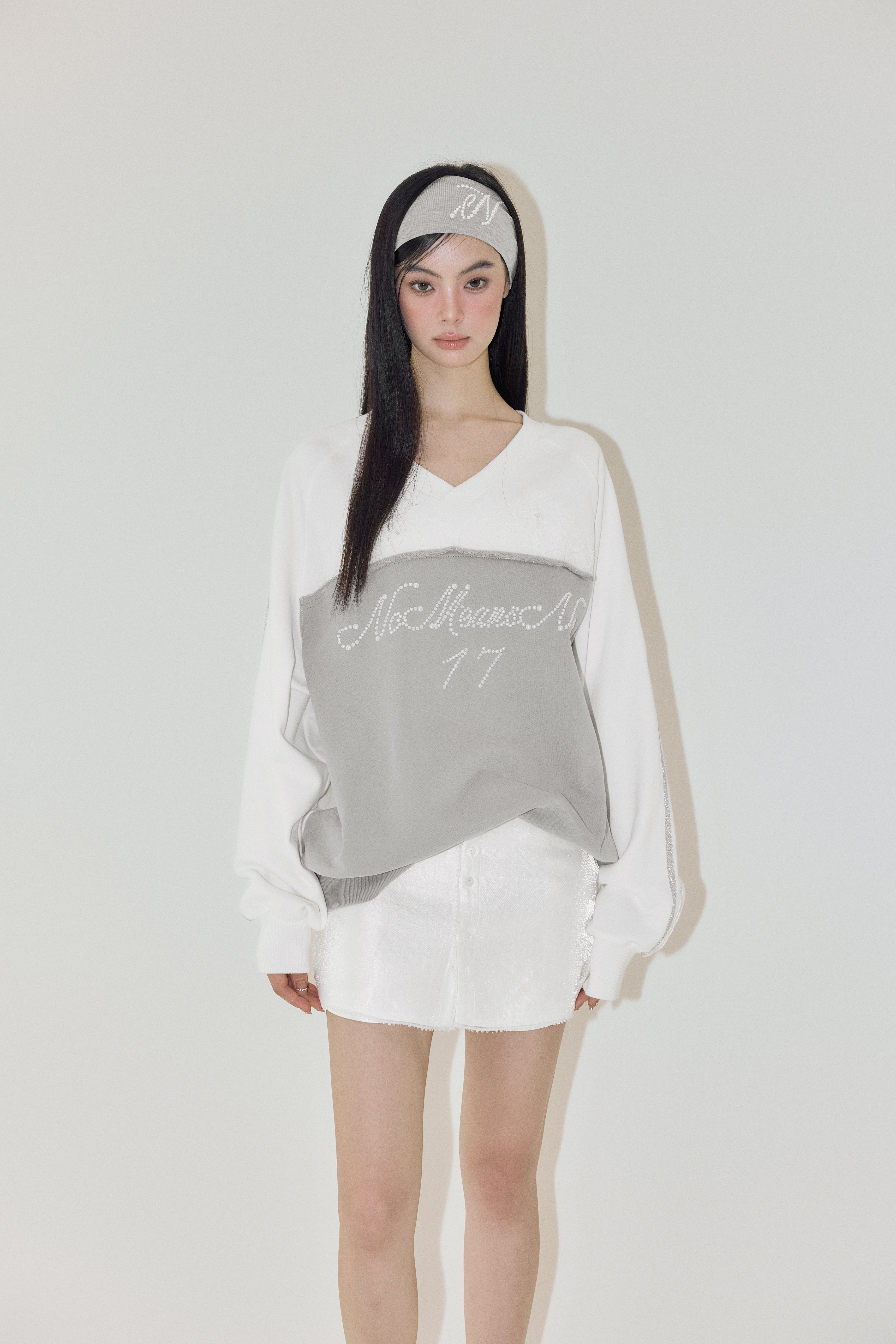 NOMEANSNO Sale Contrast Pearl Hoodie
