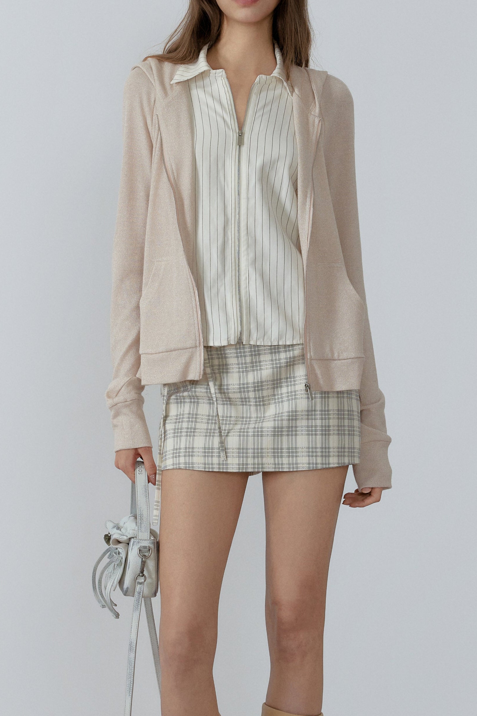 NONCESTNON N231 Plaid skirt