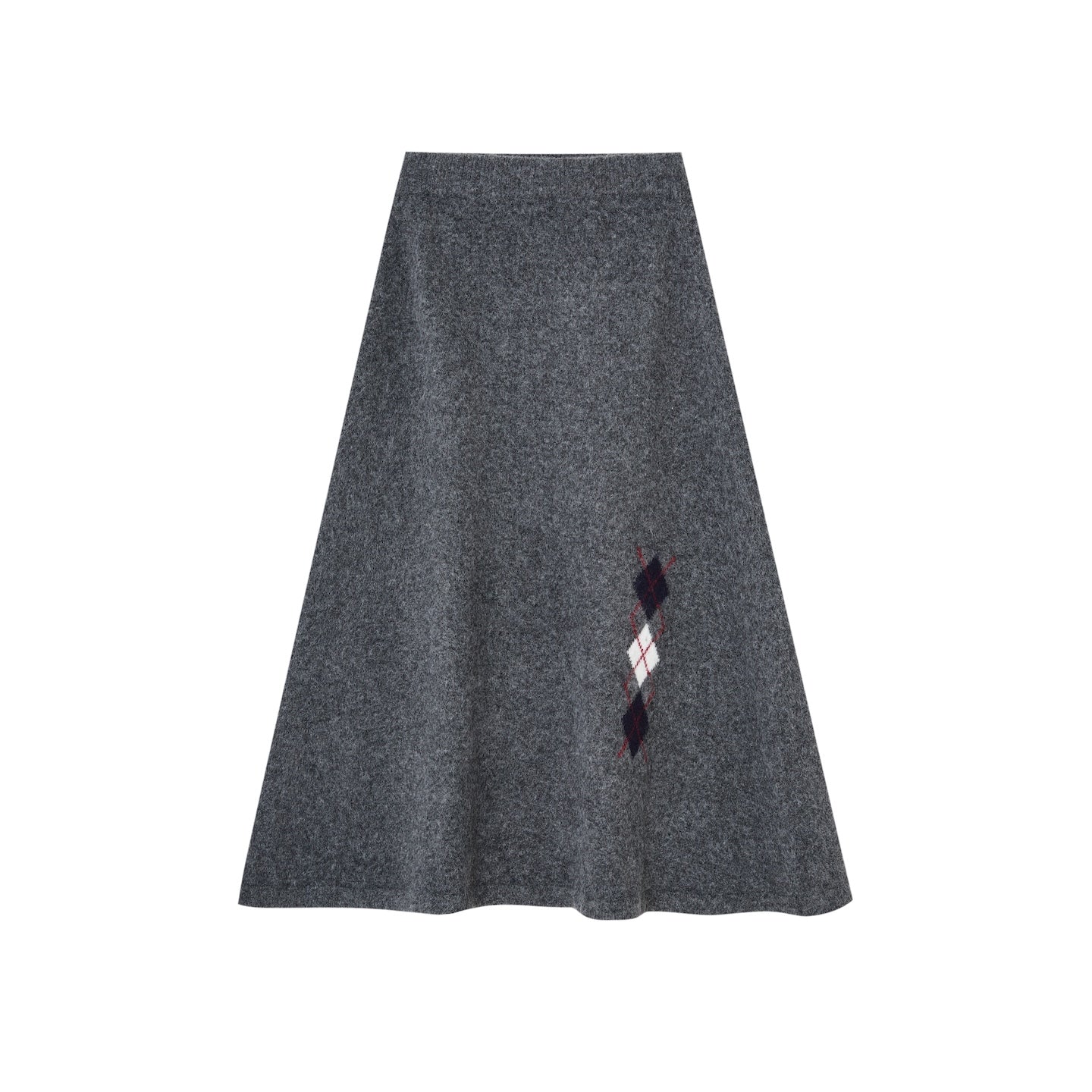SOMESOWE S2508266&S2508267&S2508268 Floral velvet diamond grid round neck vest + cardigan + skirt set