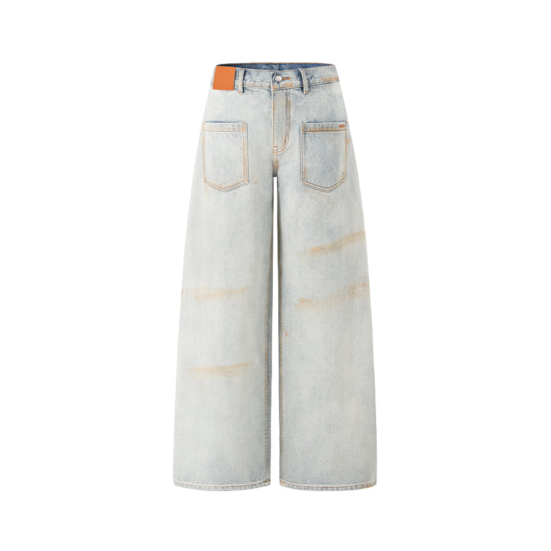 NAWS K021225 Ceramic denim burlap pants