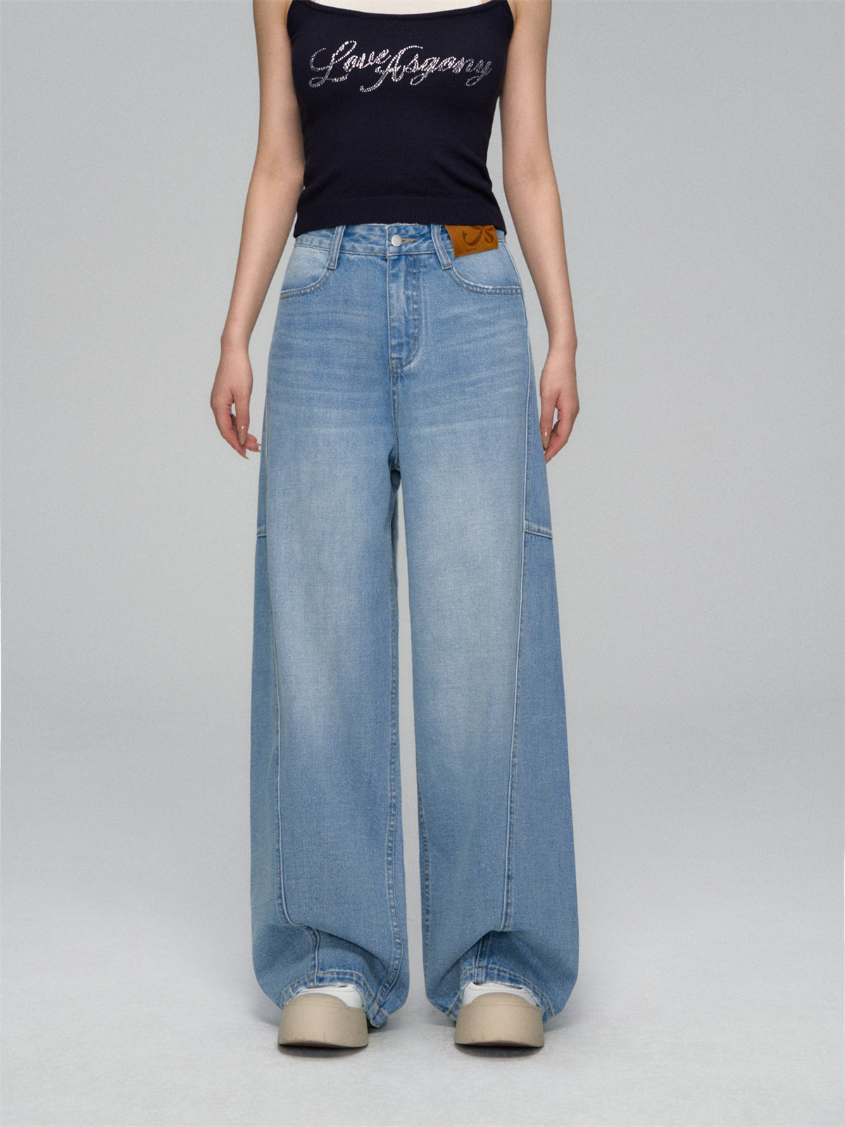 AsGony ASG25127 Removable accessory jeans