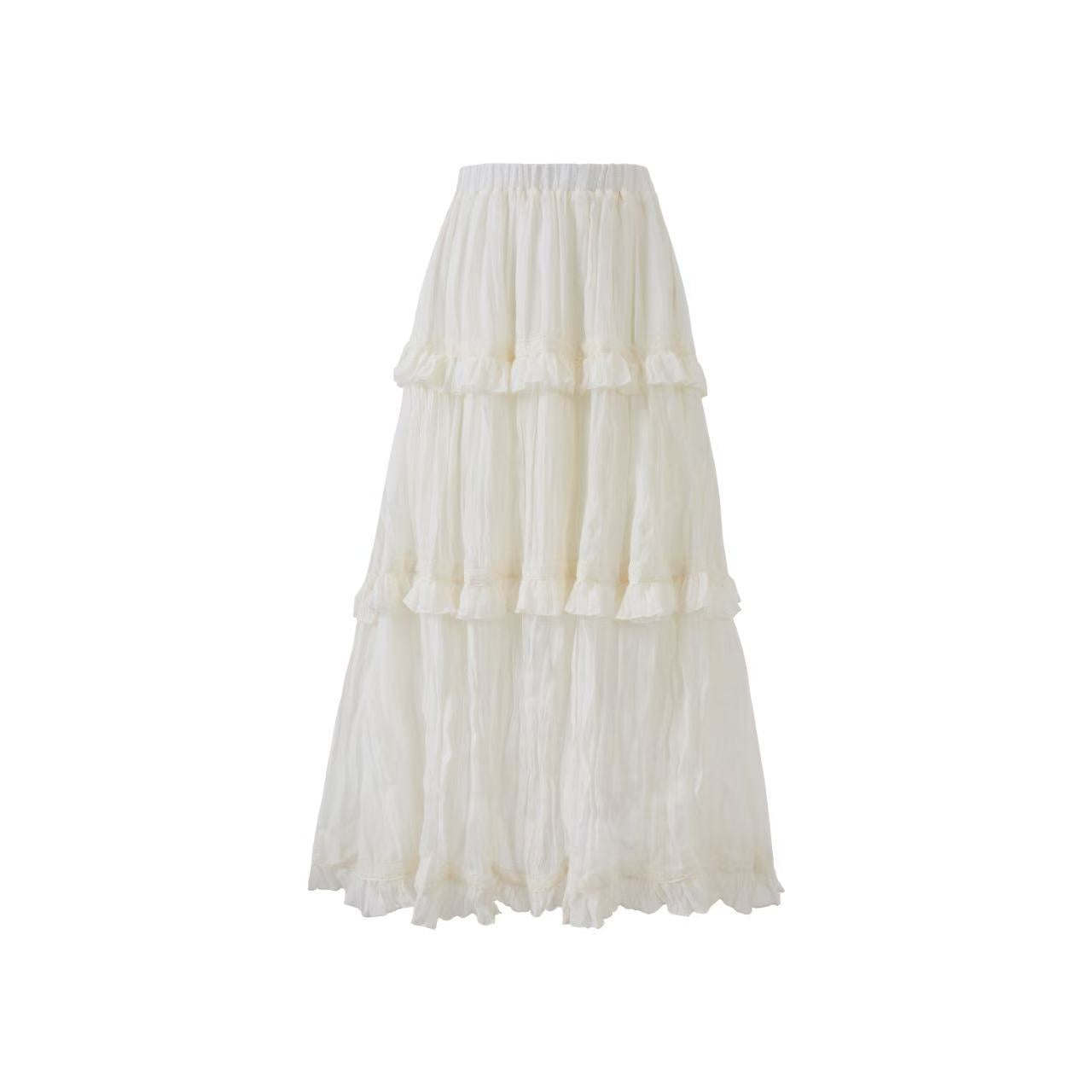 Lafreedom LAC350303&LAC350304 Bohemian vacation off shoulder top + skirt set (2color)