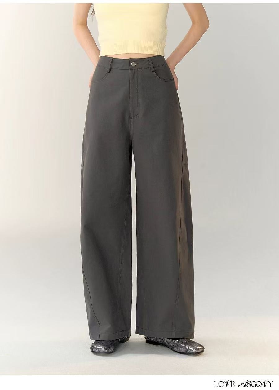 AsGony ASG24760 Casual loose pants (2color)