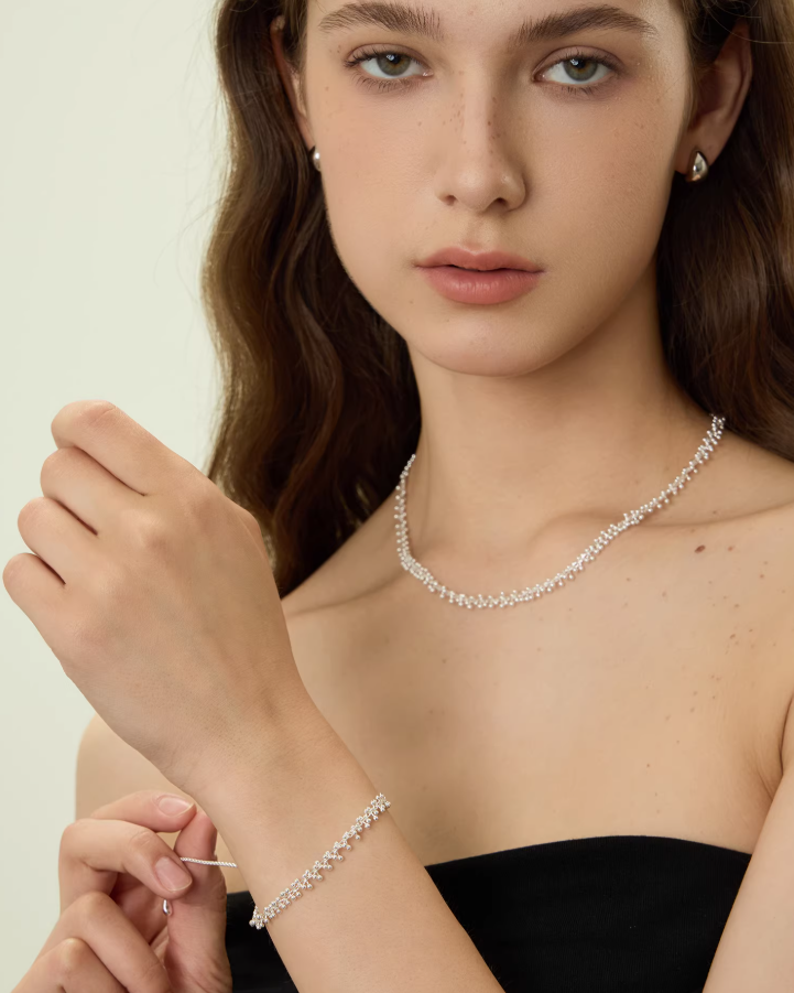 ARSIS Starry Sky Necklace and Bracelet