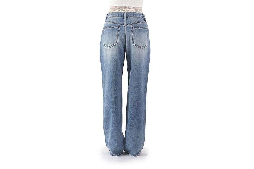 Guse Soft Unwashed Denim Trousers