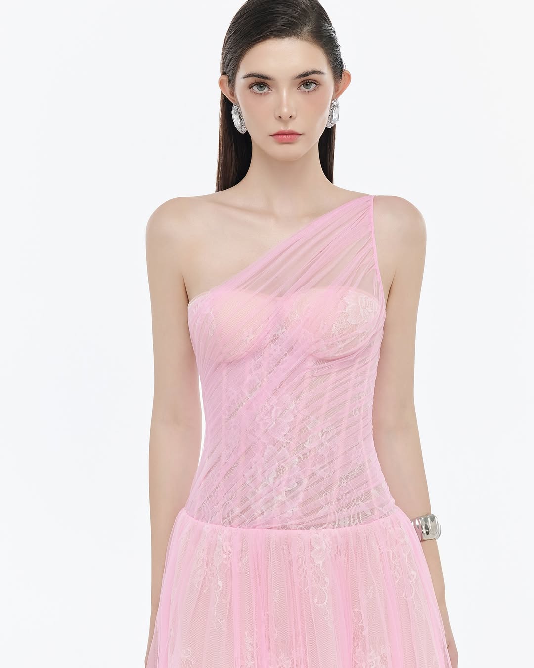 Josephine Pink patterned dress