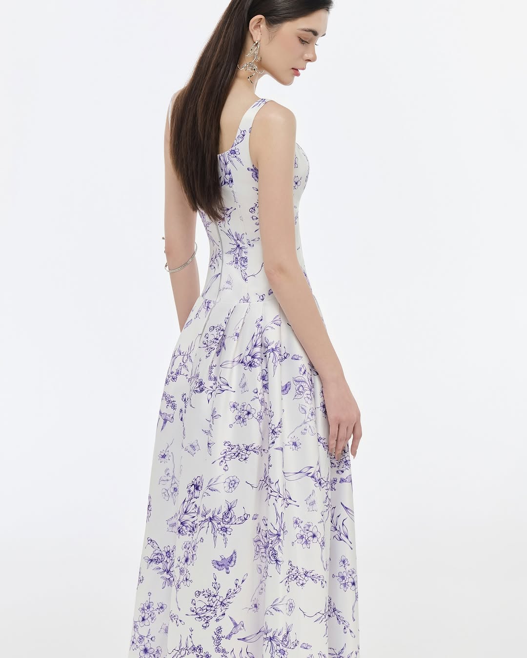 Josephine Floral camisole long dress