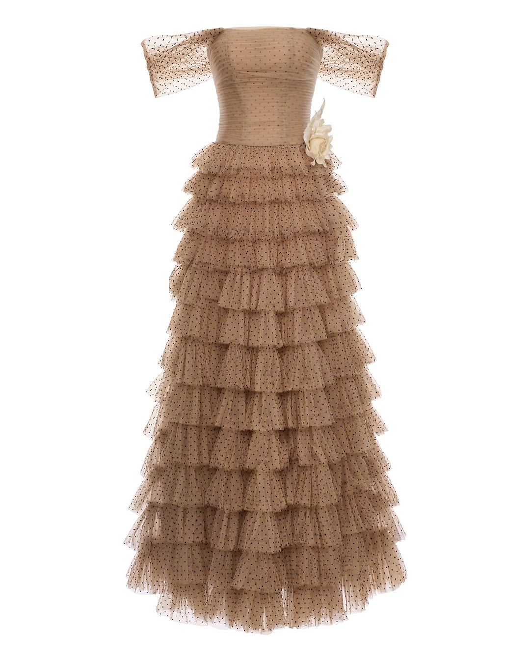 Josephine Off shoulder tiered dress