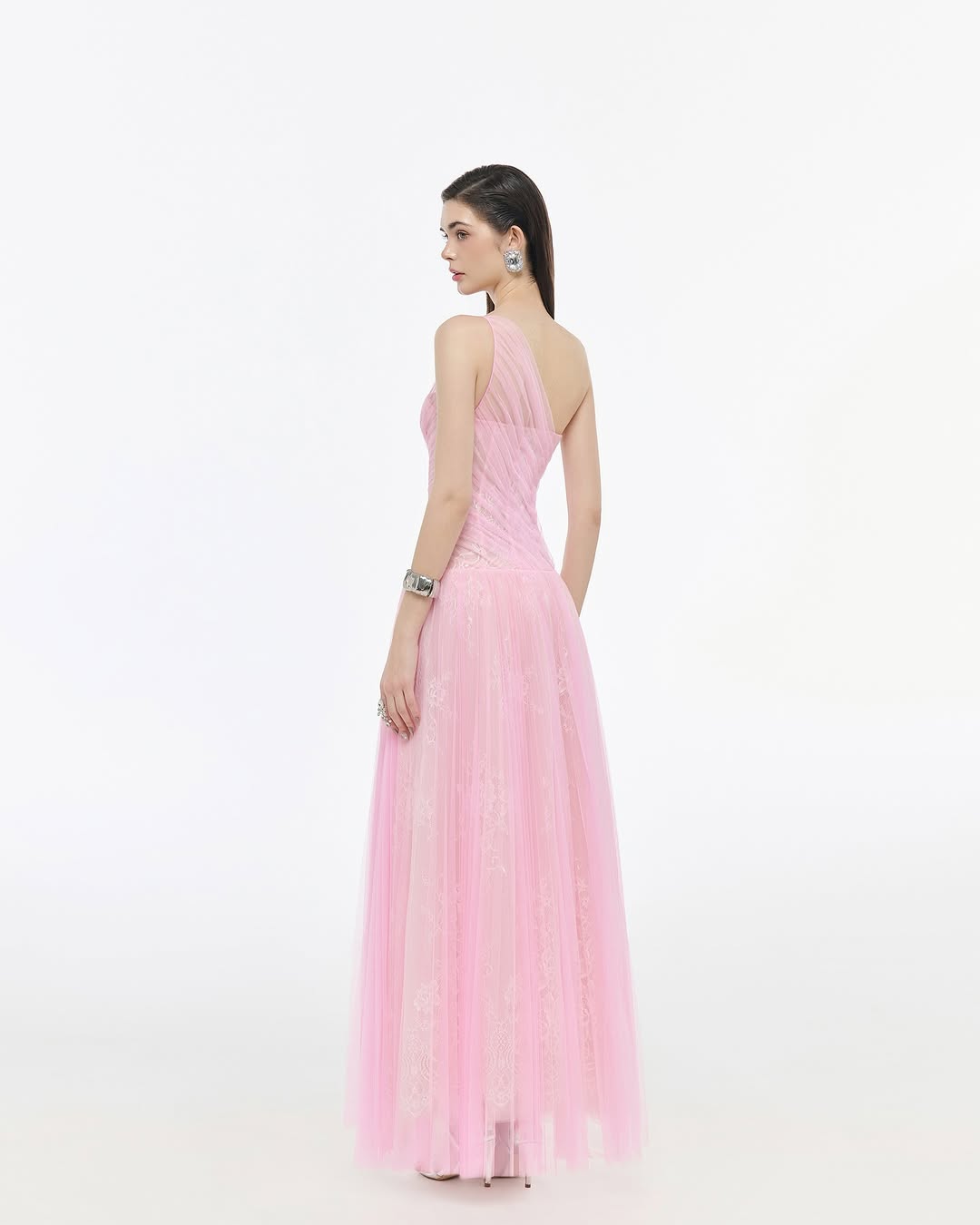 Josephine Pink patterned dress