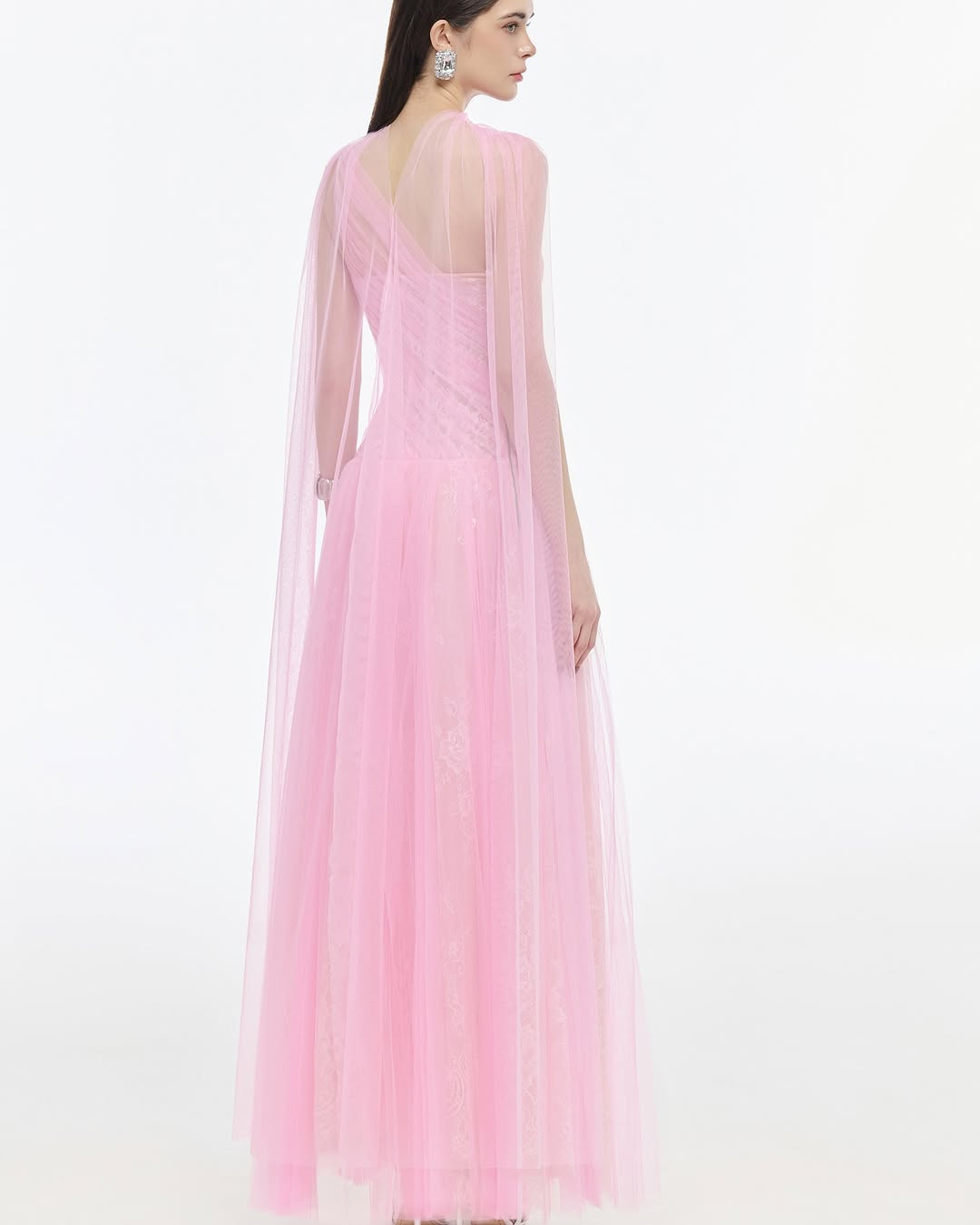 Josephine Pink patterned dress