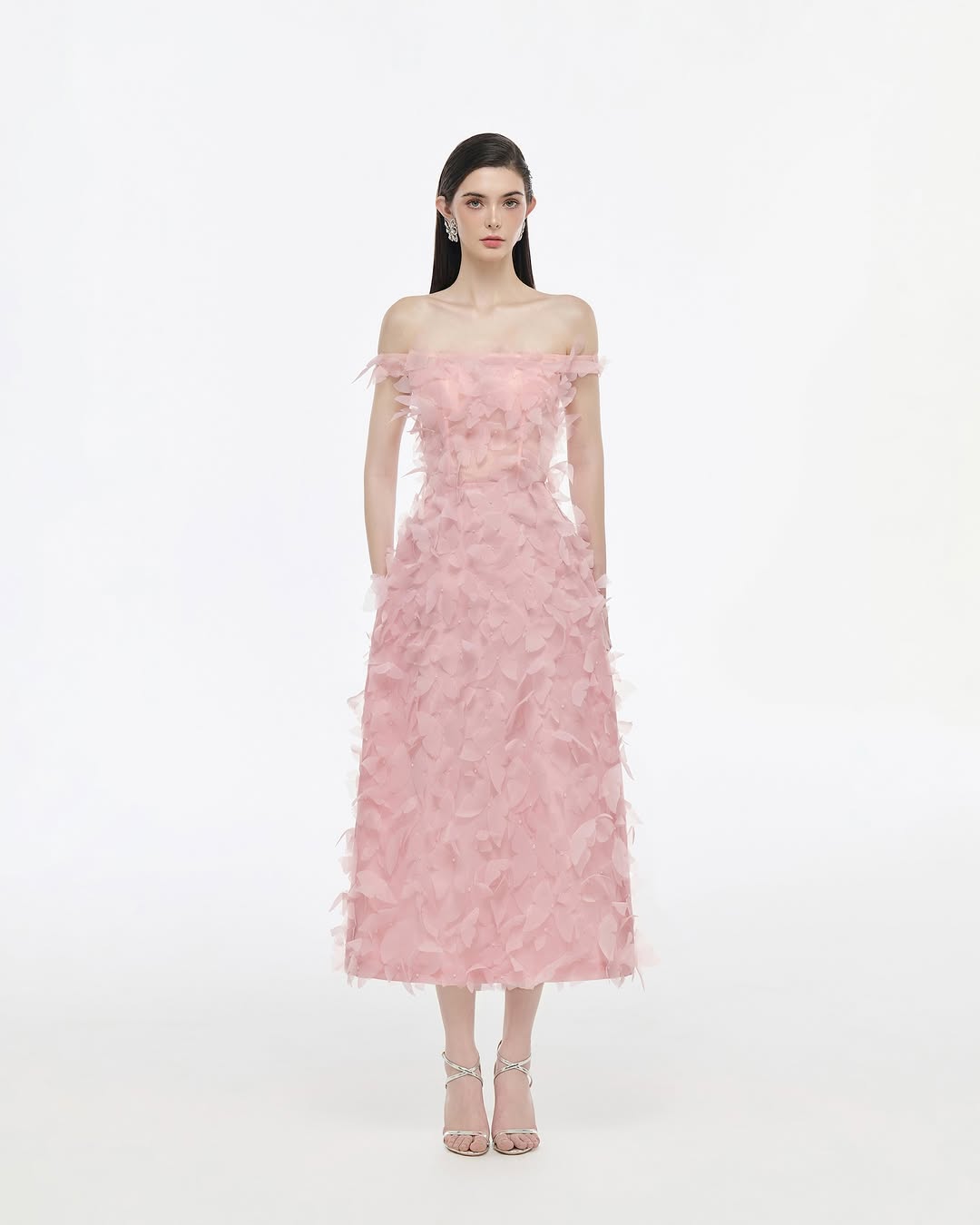 Josephine Butterfly Midi Dress