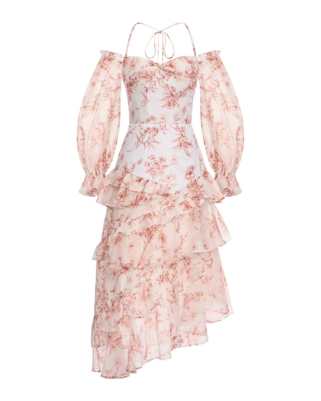 Josephine Floral off shoulder dress