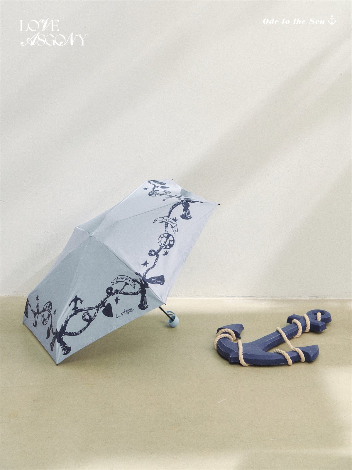 AsGony ASG25258 Island vacation style sunscreen umbrella