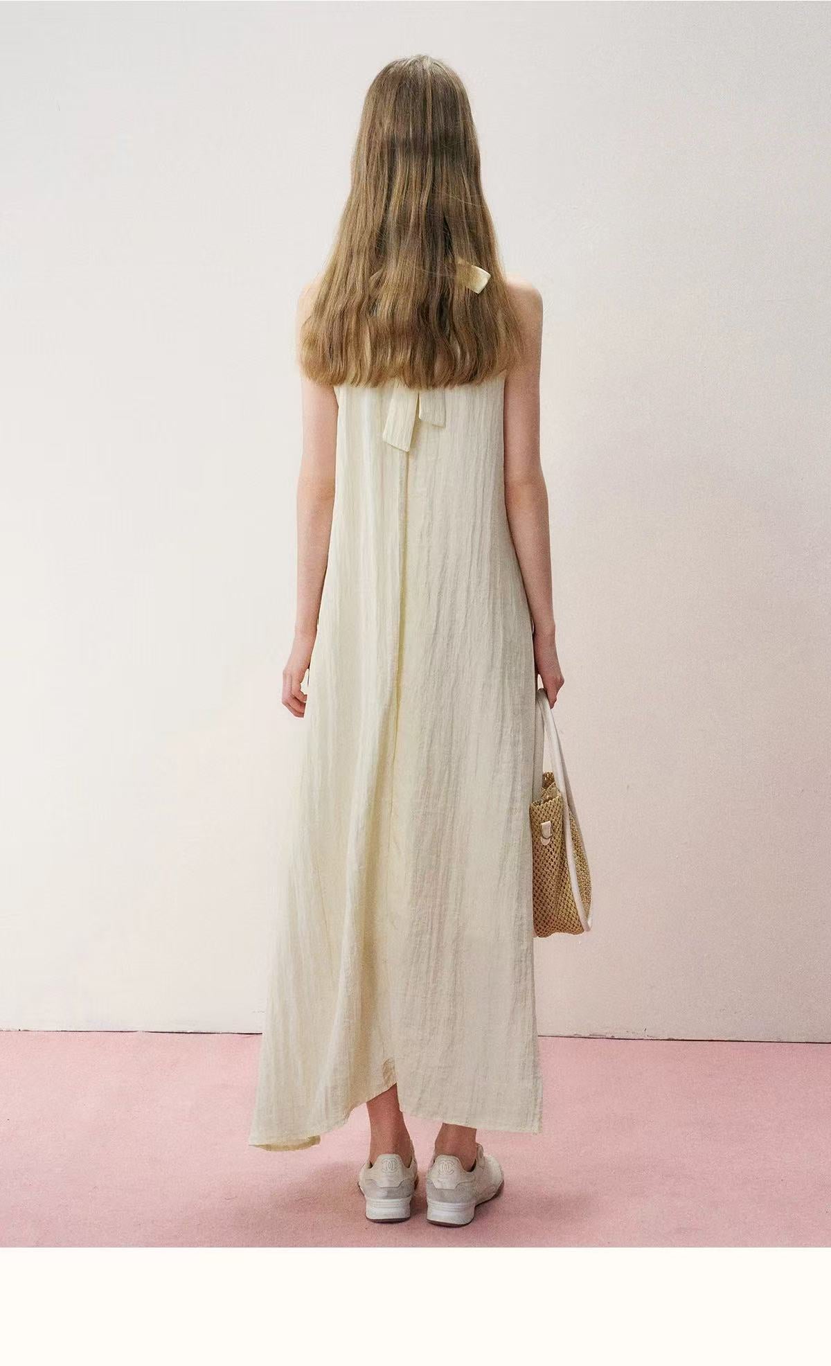 Kroche Hanging neck dress (2length)