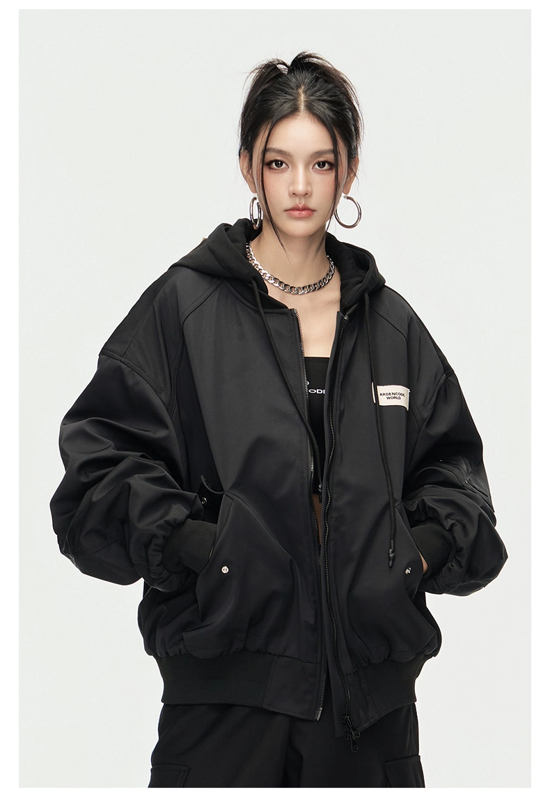 Arden Code AD01-094 Padded Hooded Jacket(2color)