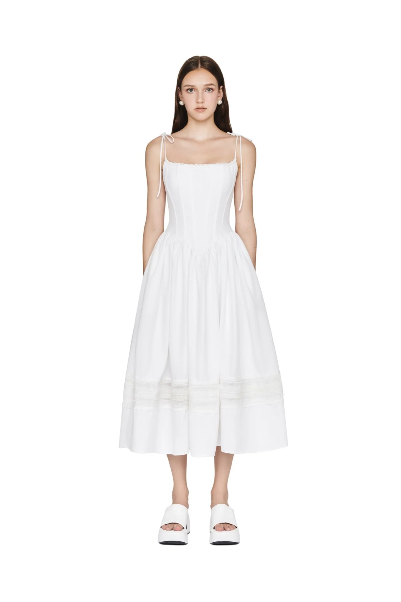 Jubin COLBIE DRESS(white)