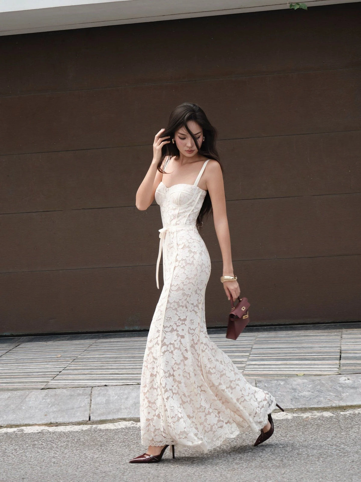 CHARMANINE Angel Lace Dress