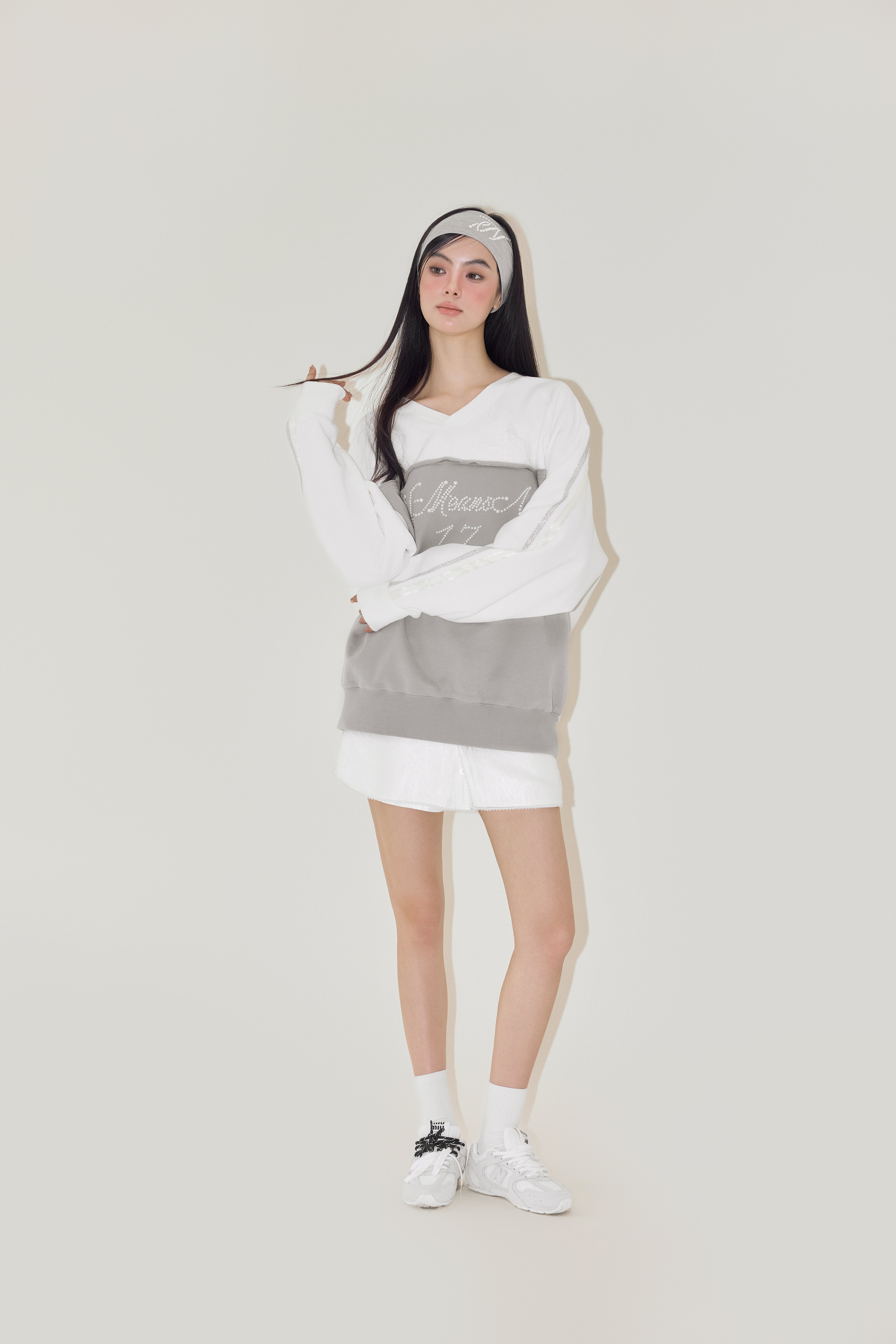 NOMEANSNO Sale Contrast Pearl Hoodie