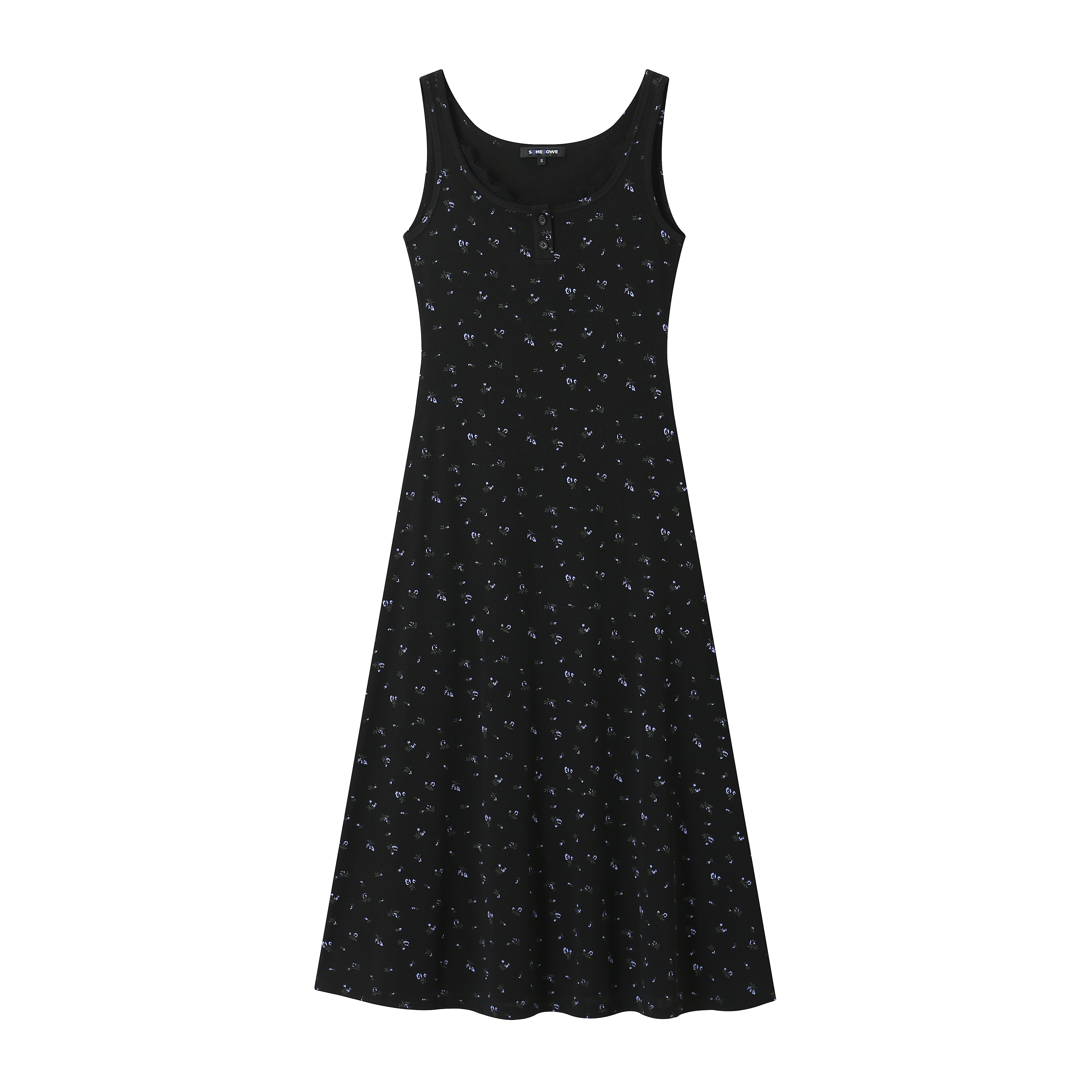 SOMESOWE S2407086 Holiday style vest dress