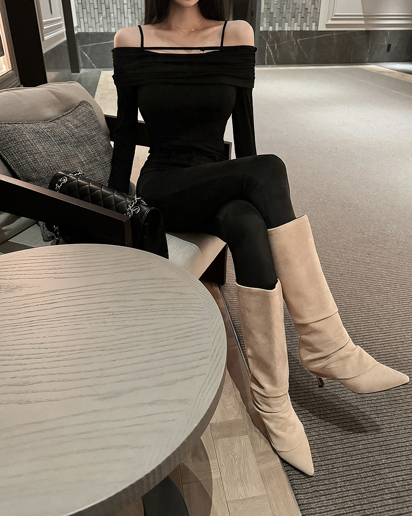 Guse Off-shoulder top(3color)