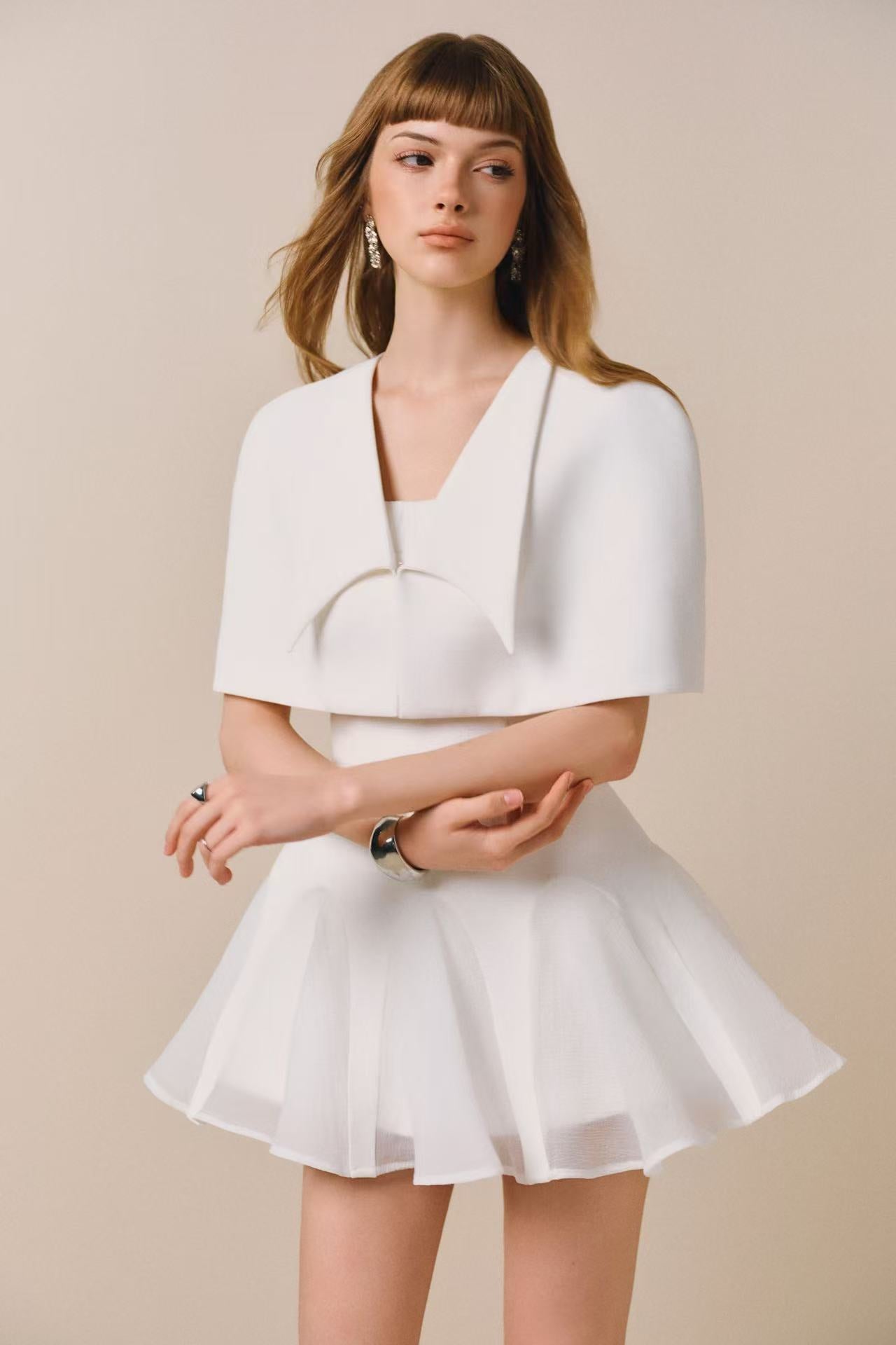 CICI ESME Collar Cape