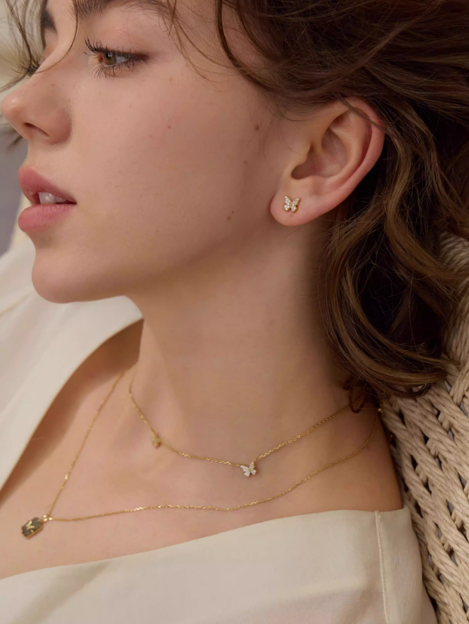 ARSIS Lucky Butterfly Earrings