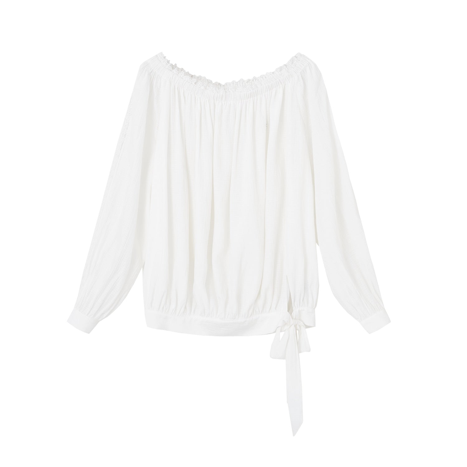 SOMESOWE S2508082&S2508097 Lace patchwork top + skort set (seperate)