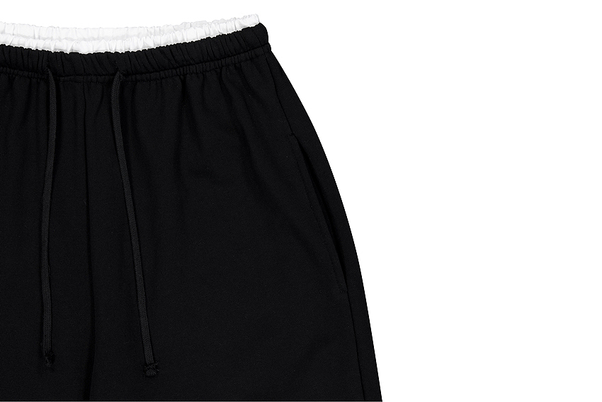 Guse Lace Elastic-Waist Training Pants(2color)