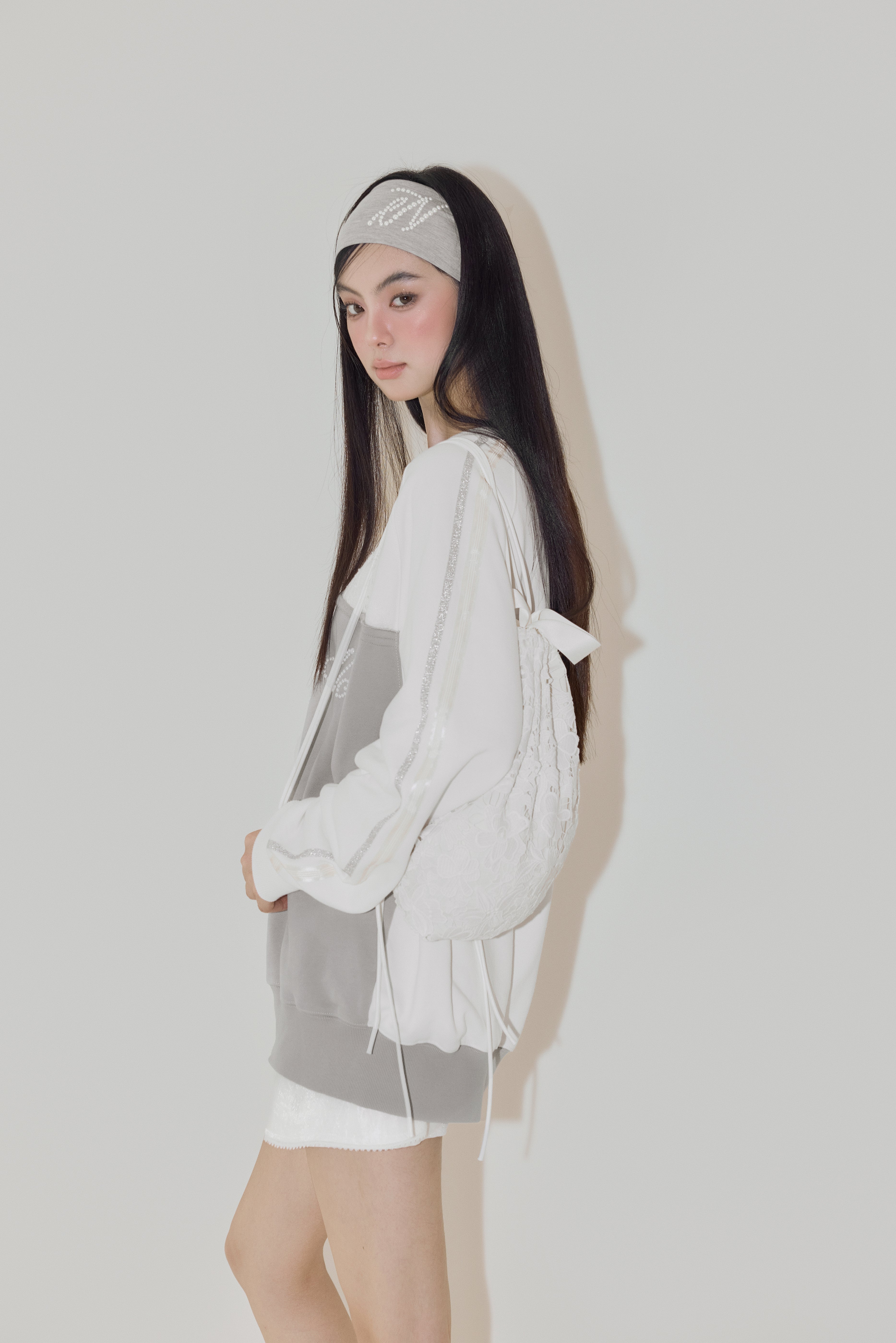 NOMEANSNO Sale Contrast Pearl Hoodie