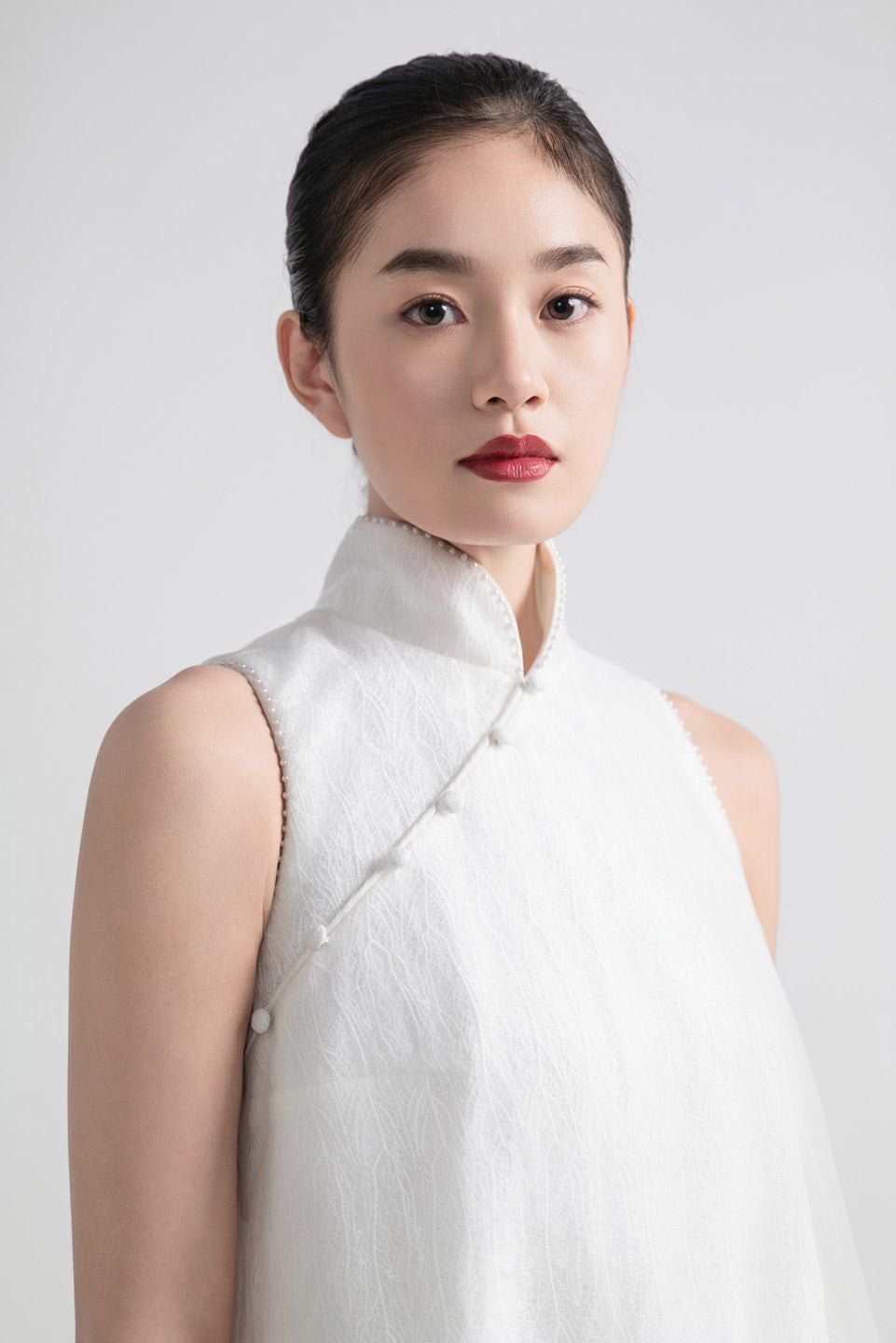 GORGEOUS Stand Collar Dress