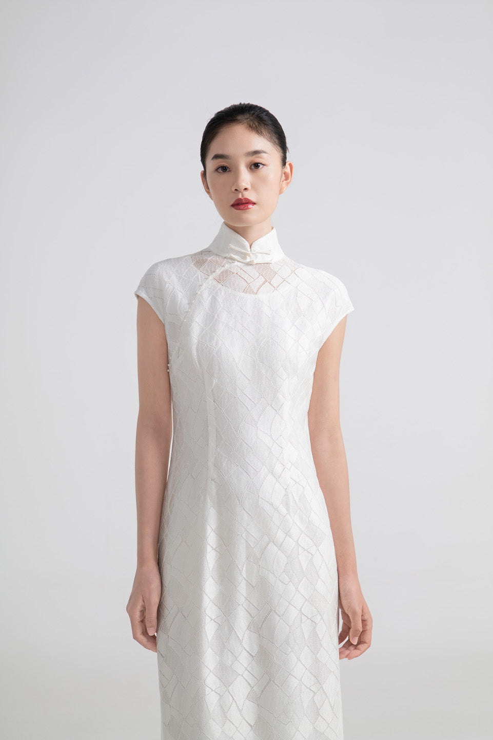 GORGEOUS Cap Sleeve Chi-pao