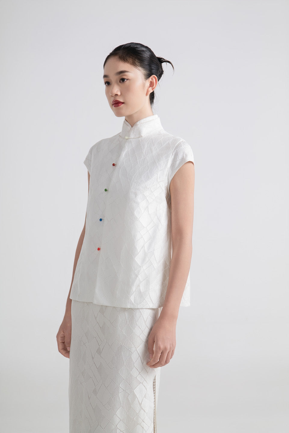 GORGEOUS Cap Sleeve Chi-pao