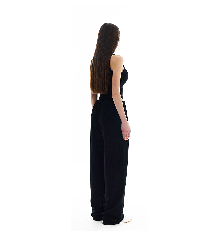 Guse Lace Elastic-Waist Training Pants(2color)