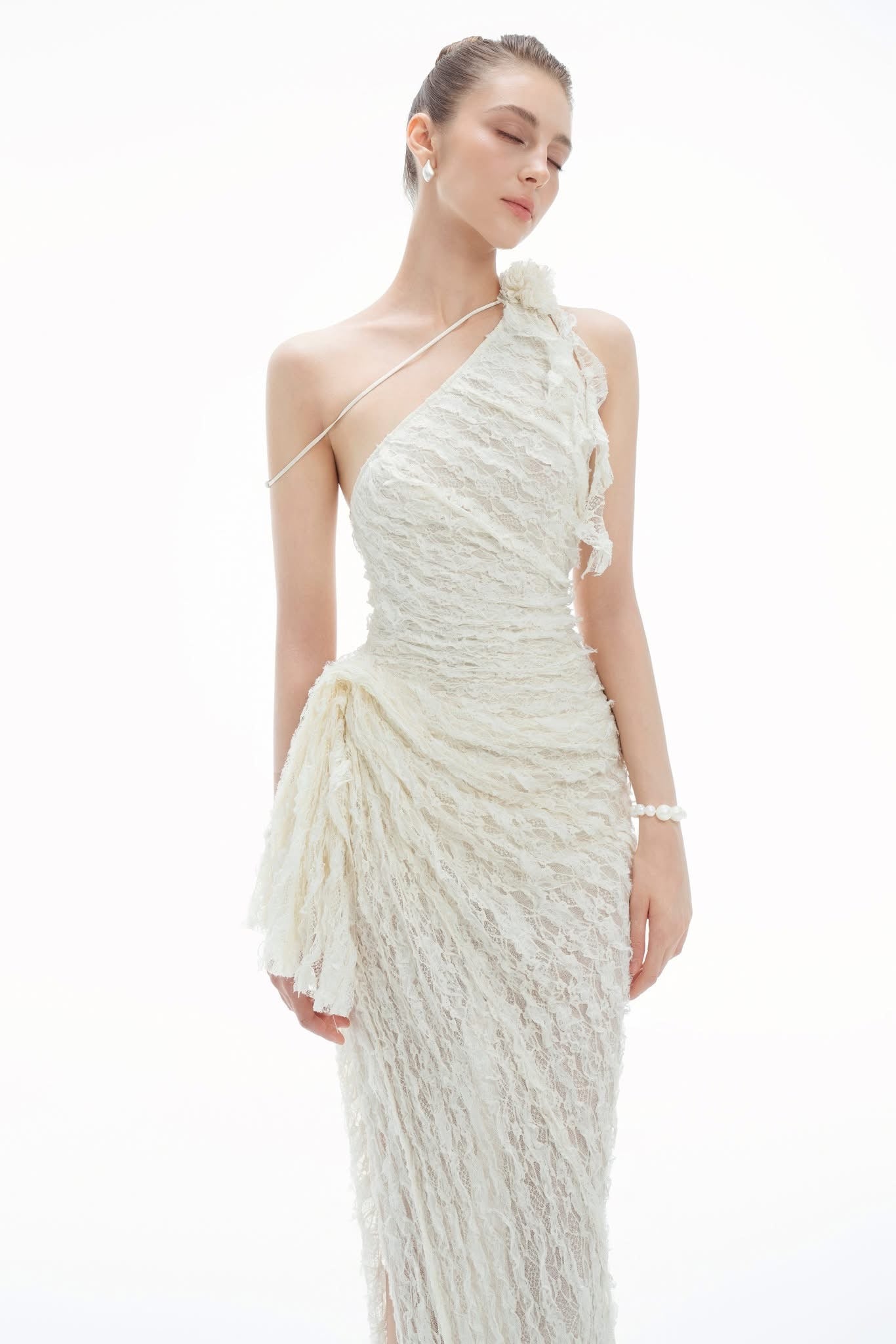 BYDENIO Beatrice Asymmetrical Slit Dress