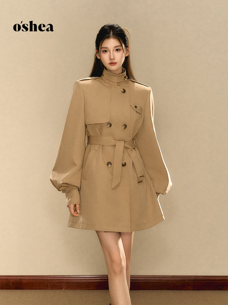 OShea Lantern sleeve short coat