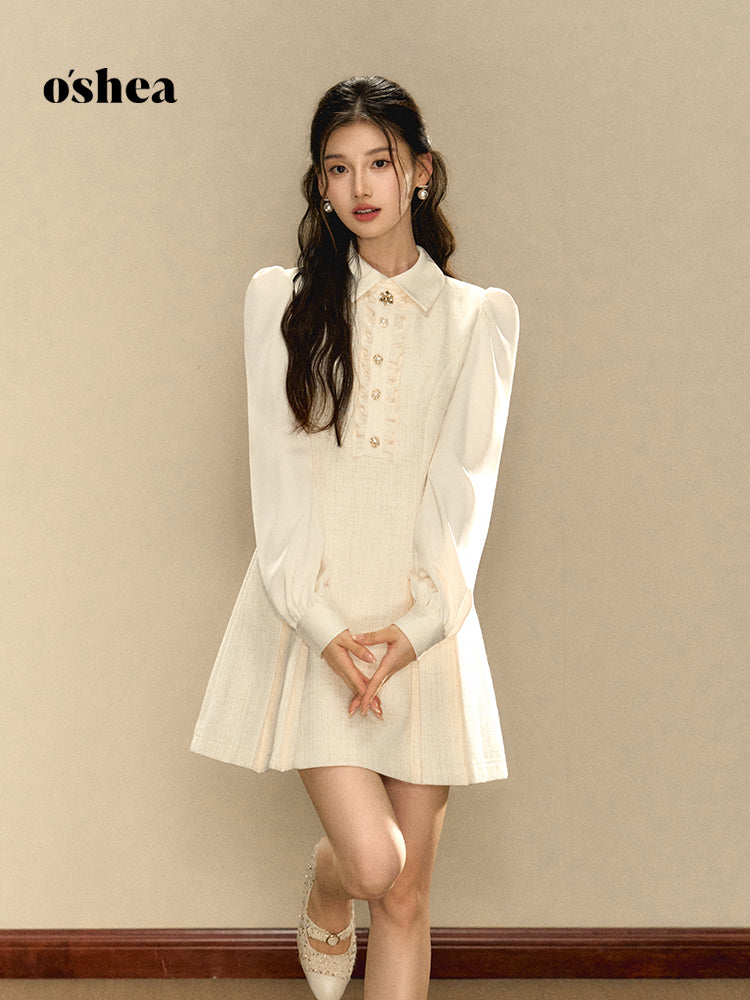 OShea Button up waist dress