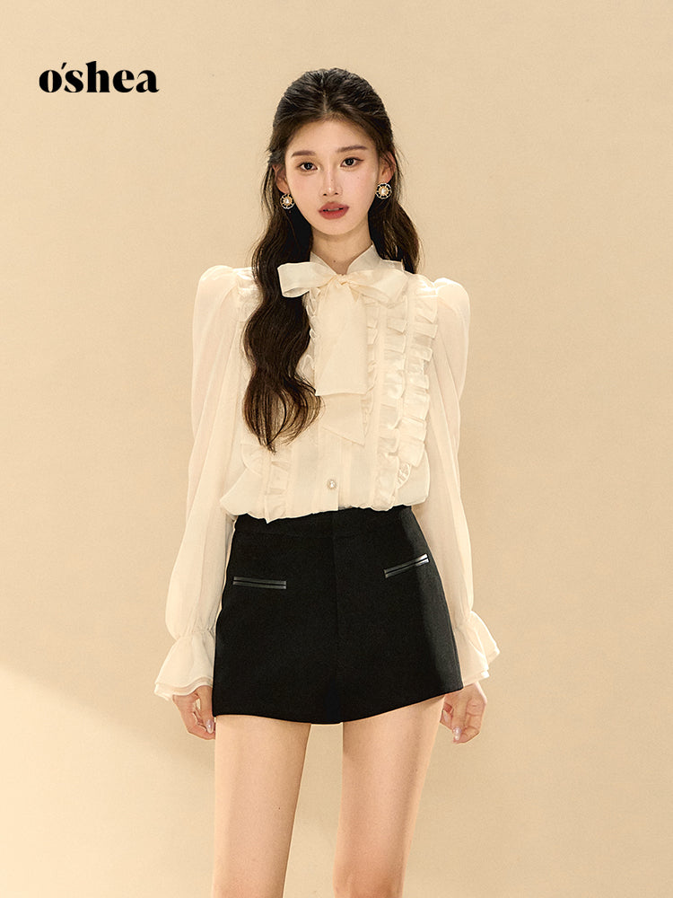OShea Vintage ruffled shirt