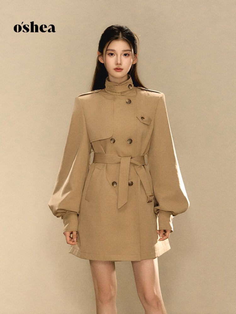 OShea Lantern sleeve short coat