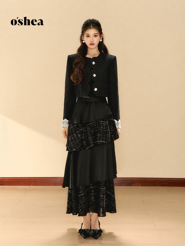 OShea Lace patchwork jacket