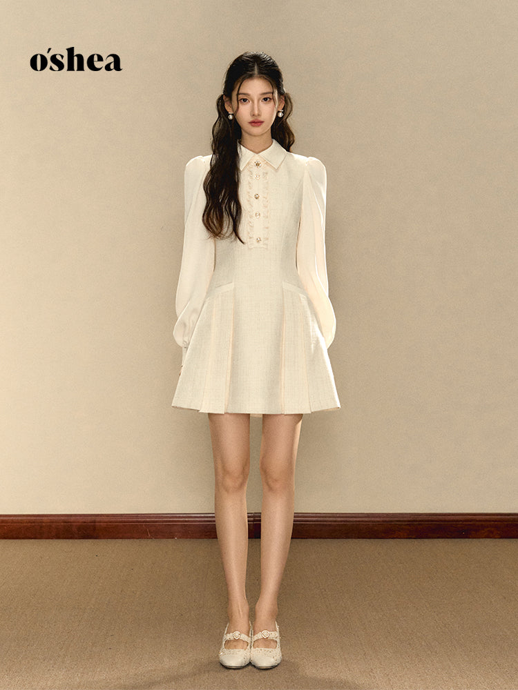 OShea Button up waist dress