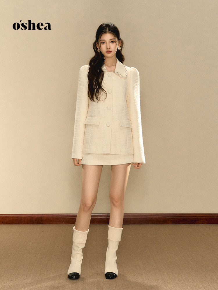 OShea Puff sleeve jacket + skirt set (seperate)