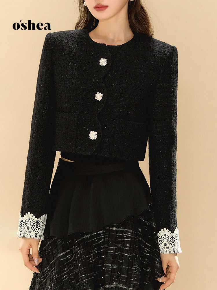 OShea Lace patchwork jacket