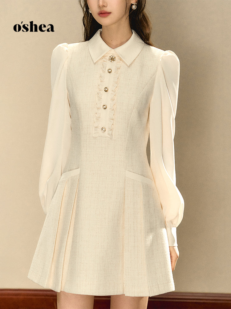 OShea Button up waist dress