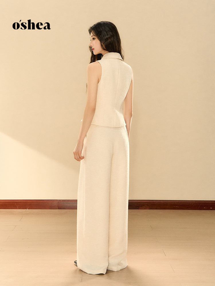OShea Sleeveless vest + pants set (seperate)