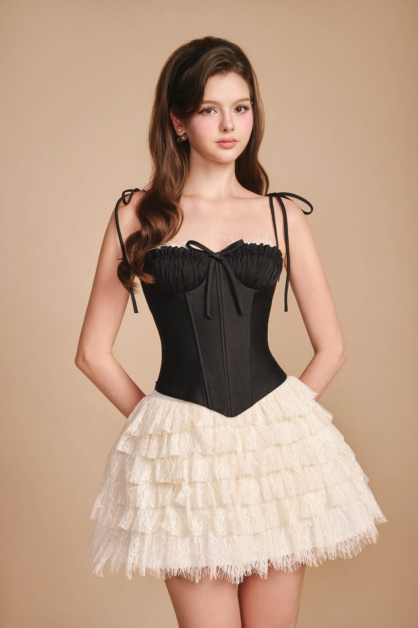 Sissy BLACK ORCHID SET