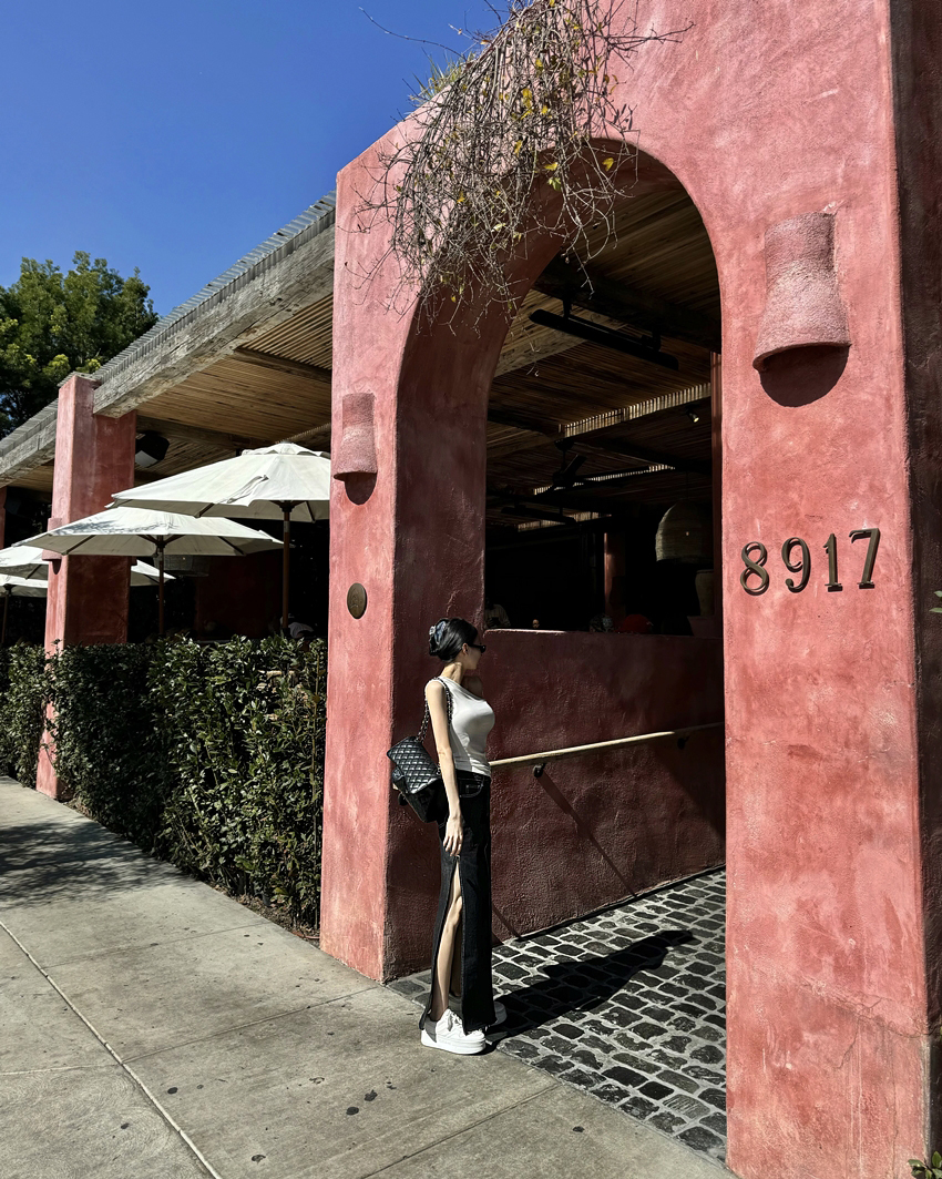 Guse Slit Maxi Denim Skirt