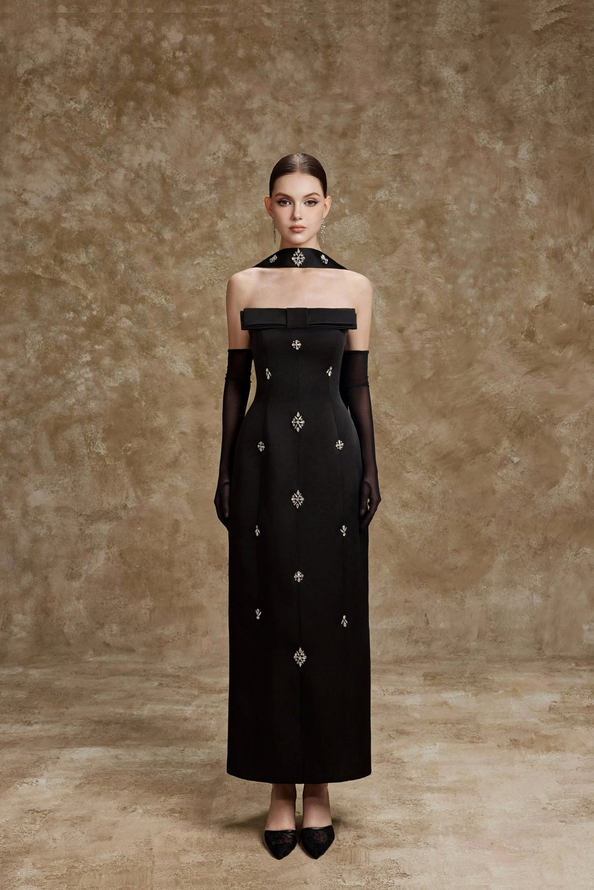 LAMORIS SERENA DRESS-Black