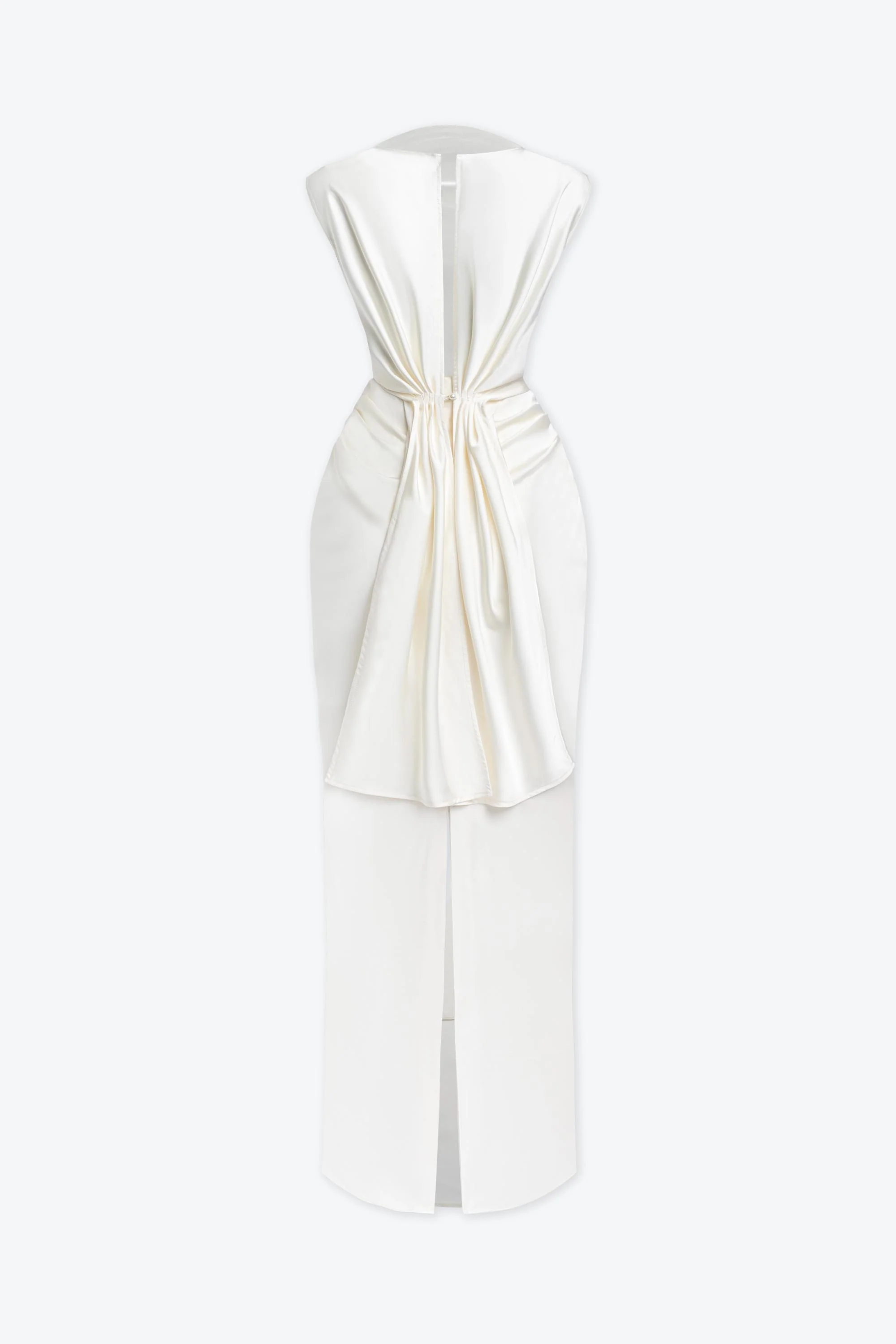 BYDENIO Nara Bia-Cut Mermaid Silk Dress